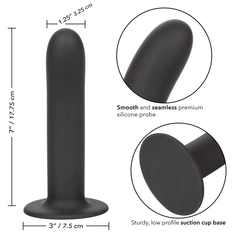 Boundless Smooth - 7 Inch - Black - MyPleasure