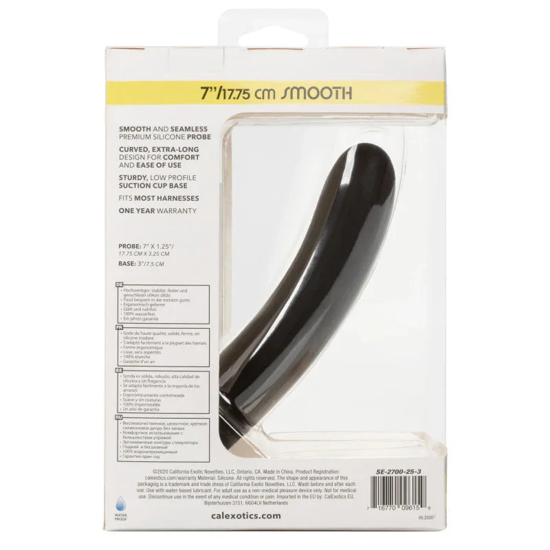 Boundless Smooth - 7 Inch - Black - MyPleasure