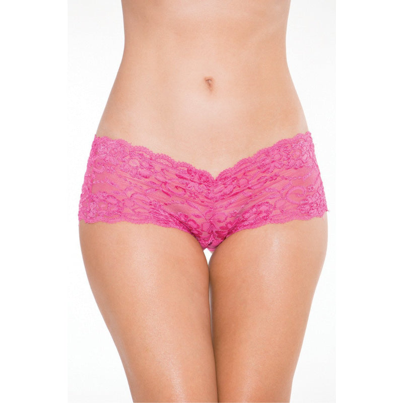 Boy Short - Hot Pink - S/m