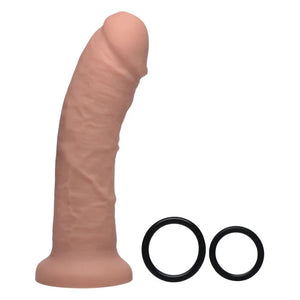 Brazen 8 Inch Silicone Dildo With Harness - MyPleasure