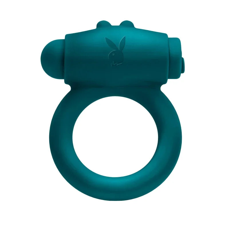 Bunny Buzzer - Cock Ring - Deep Teal - MyPleasure