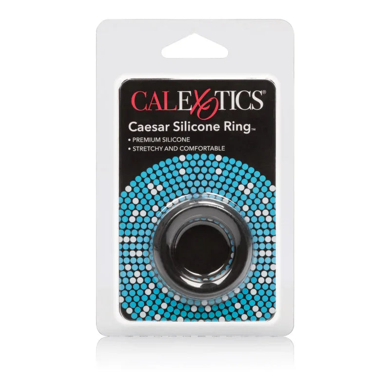 Caesar Silicone Ring - Black - MyPleasure