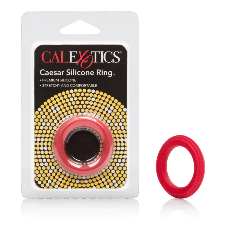 Caesar Silicone Ring - Red - MyPleasure