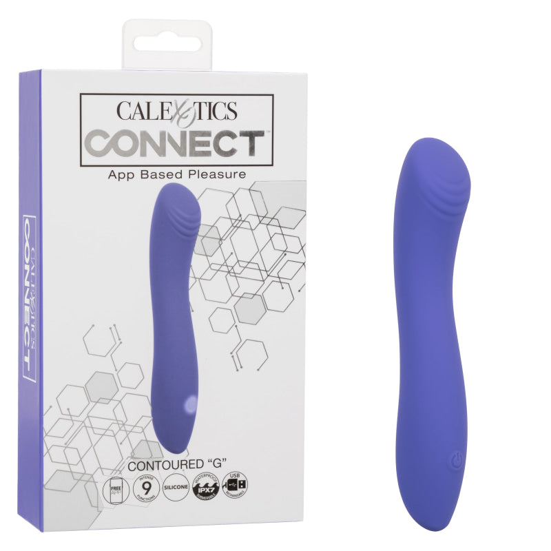 Calexotics Connect Contoured ""G"" - Periwinkle