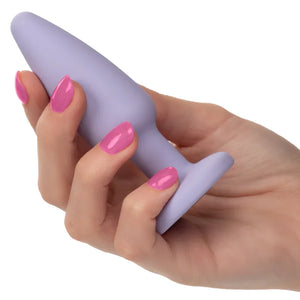 CalExotics First Time Crystal Booty Kit Anal Butt Plug Toy Set of 3 - Purple - MyPleasure