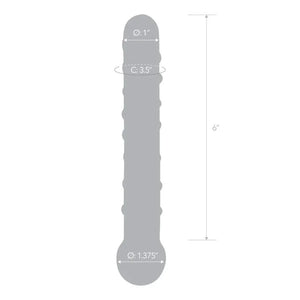 Callisto Clear Glass Dildo - MyPleasure