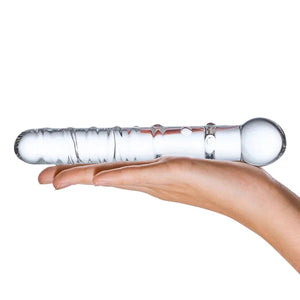 Callisto Clear Glass Dildo - MyPleasure