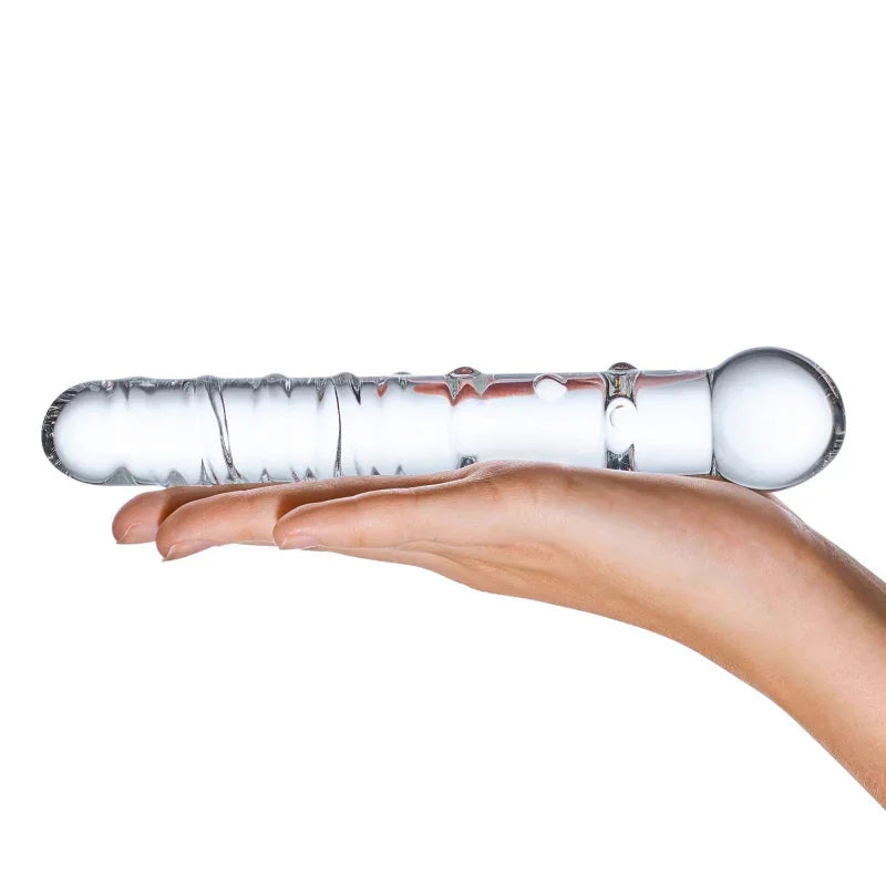 Callisto Clear Glass Dildo - MyPleasure