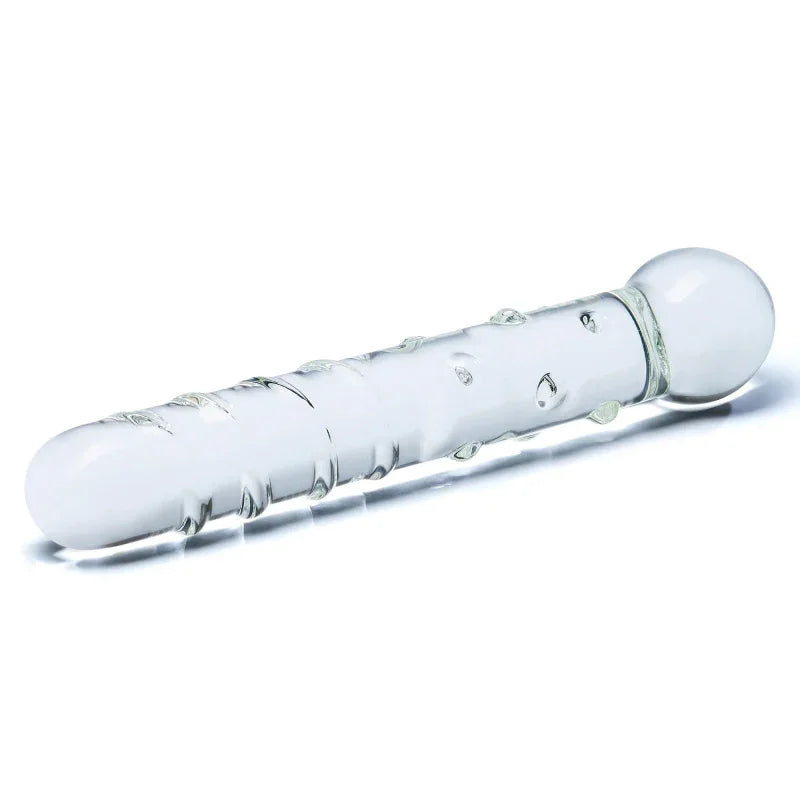 Callisto Clear Glass Dildo - MyPleasure