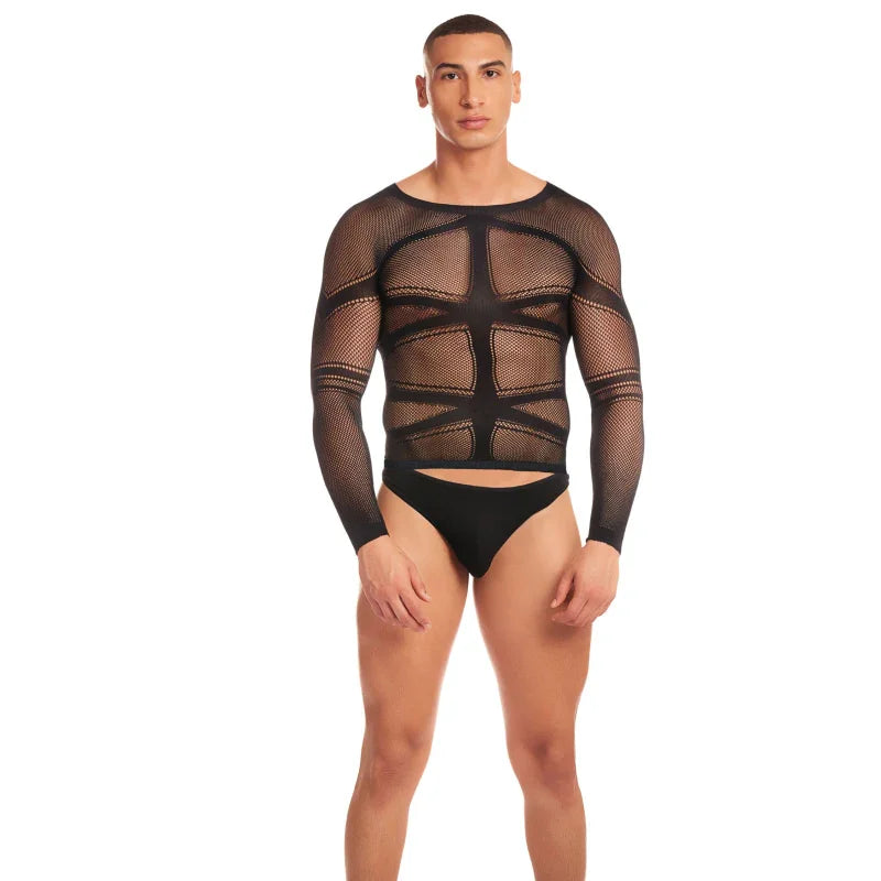 Cam Boy 2pc Set - Large/xl - Black - MyPleasure