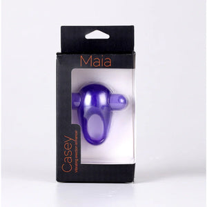 Casey Vibrating Erection Enhancer Ring - Purple - MyPleasure