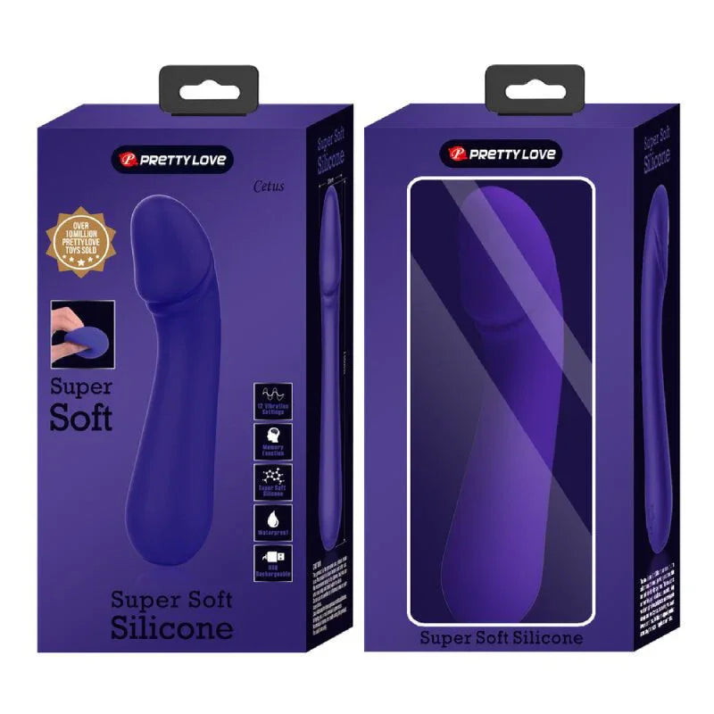Cetus Rechargeable Vibrator - Purple - MyPleasure