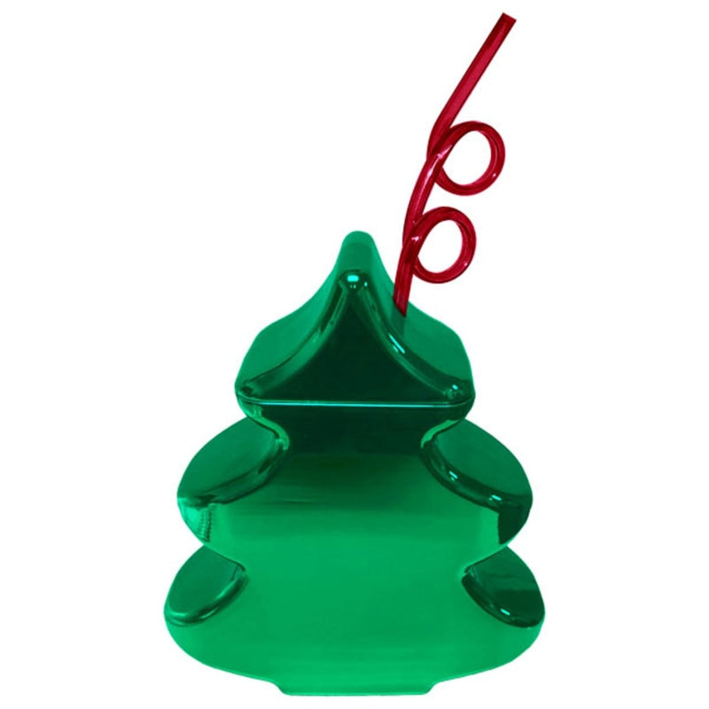 Festive 24 Oz Christmas Tree Cup - Sip in Holiday Style and Add a Splash of Joy to Your Celebrations!