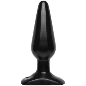 Classic Butt Plug Smooth - Medium - Black - MyPleasure