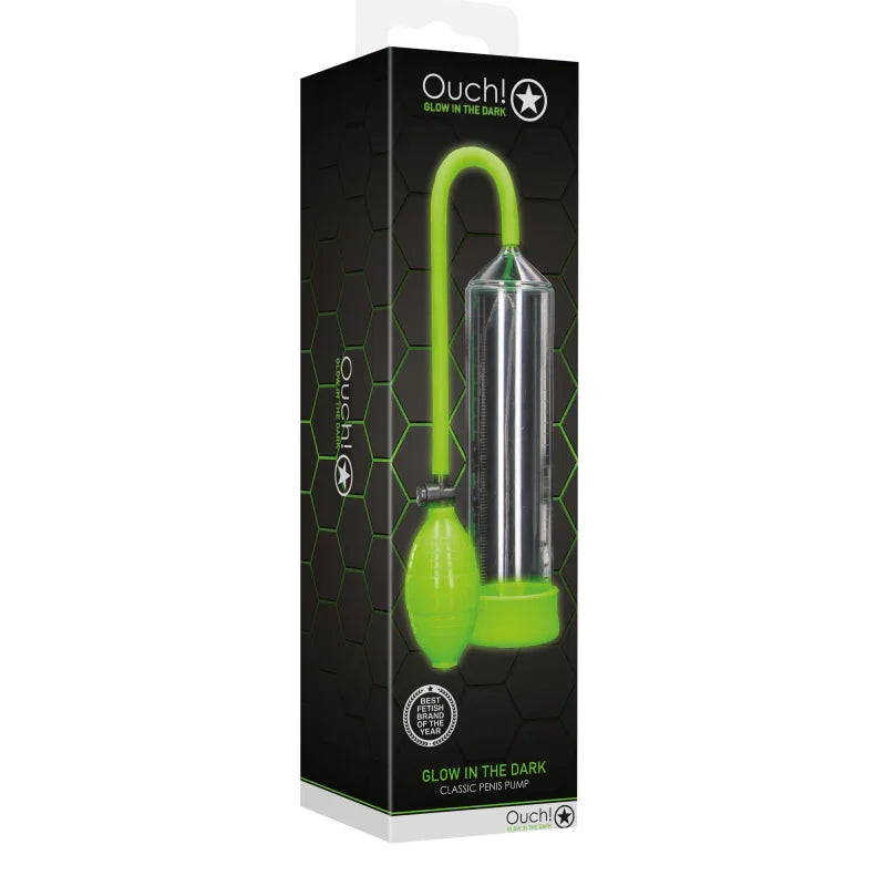 Classic Penis Pump - Glow in the Dark - MyPleasure