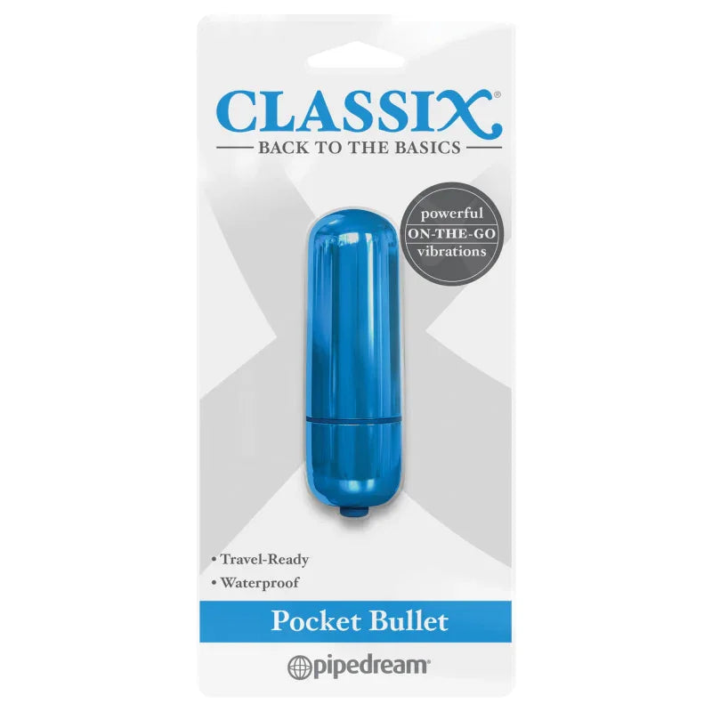 Classix Pocket Bullet - Blue - MyPleasure