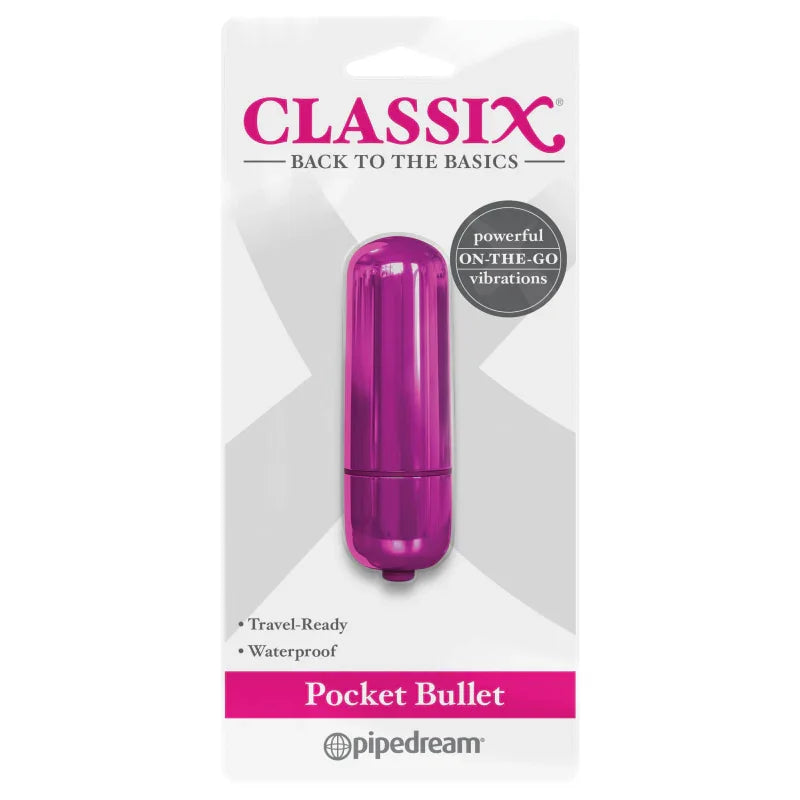 Classix Pocket Bullet - Pink - MyPleasure
