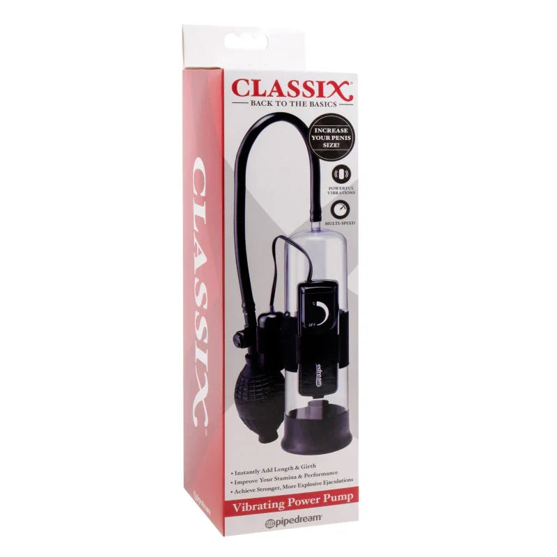 Classix Vibrating Power Pump - MyPleasure