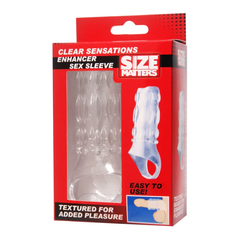 Clear Sensations Enhancer Sex Sleeve - MyPleasure