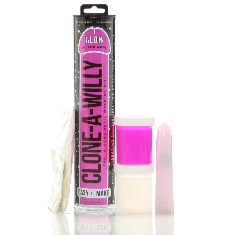 Clone-a-Willy Glow-in-the-Dark Kit - Pink - MyPleasure