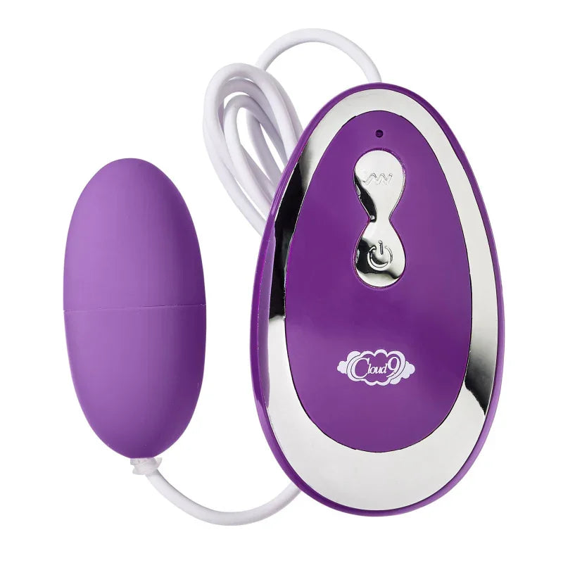 Cloud 9 3 Speed Bullet With Remote - Purple - MyPleasure