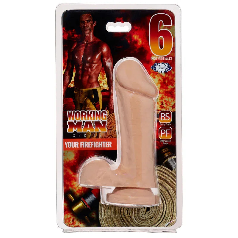 Cloud 9 Working Man 6 Inch With Balls - Your Firefighter - Light