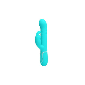 Coale Rabbit Vibrator Pearls - Turquoise - MyPleasure