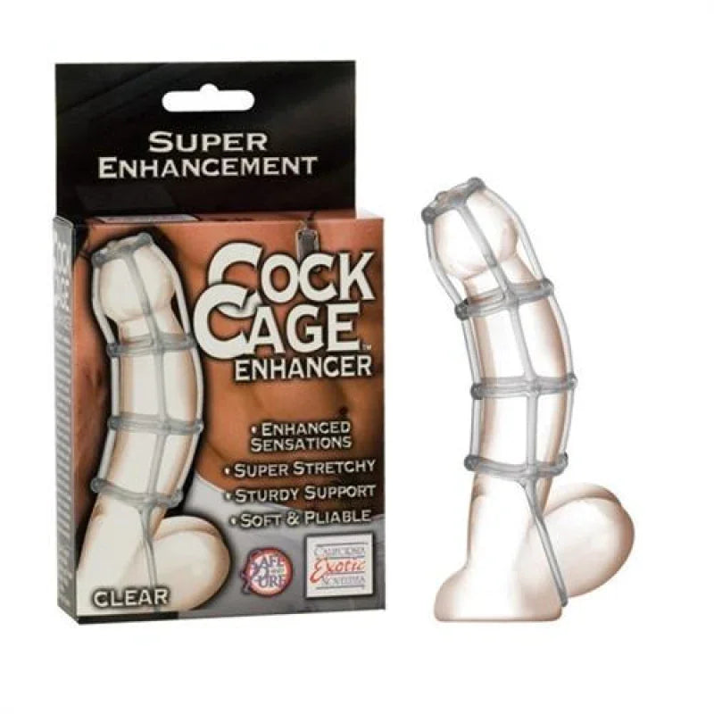 Cock Cage Enhancer - Clear - MyPleasure