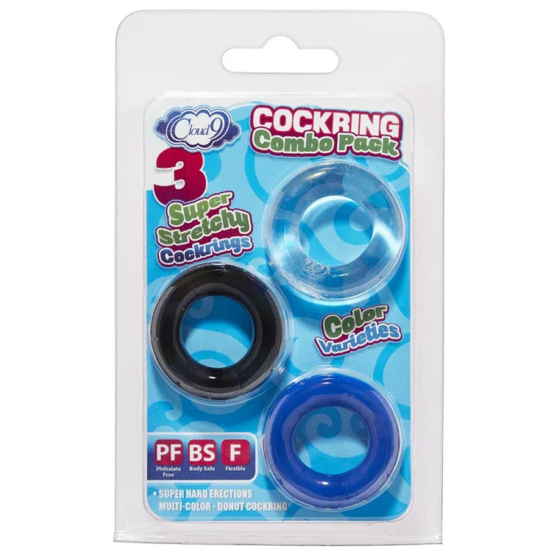 Cockring Combo Color Varieties - MyPleasure