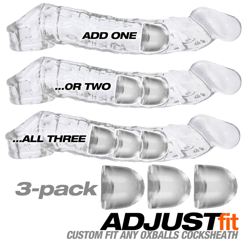 Cocksheath Adjustfit 3 Pack Bullet Inserts