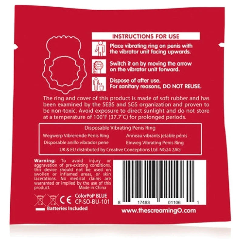 Colorpop Quickie - Blue - Each - MyPleasure