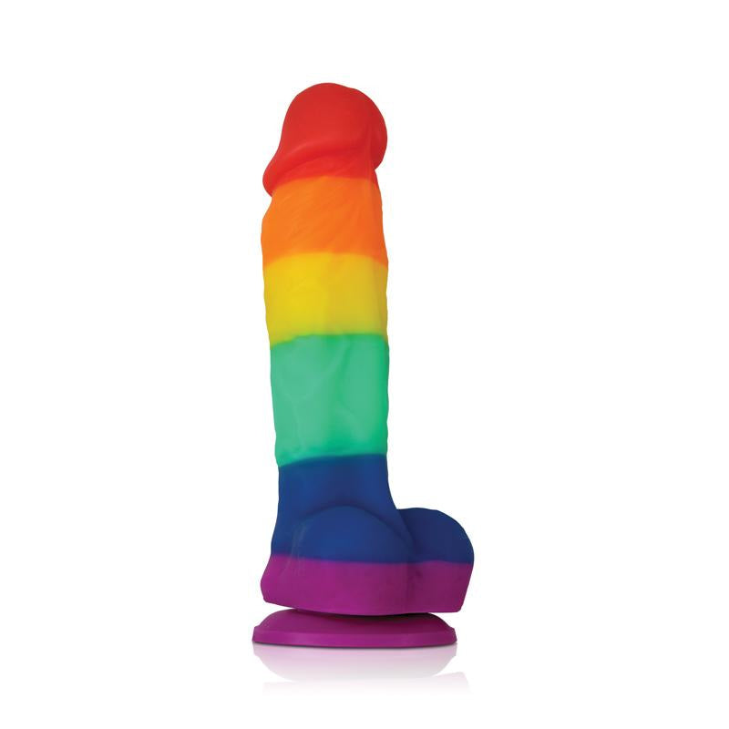 Colours Pride Edition - 5" Dildo - Rainbow