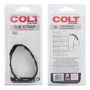 Colt Adjustable 5 Snap Leather - MyPleasure