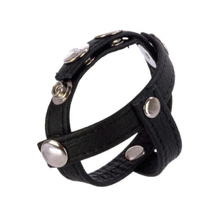 Colt Leather C/b Strap H-Piece Divider - MyPleasure