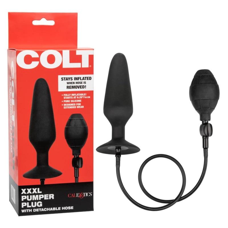 Colt Xxxl Pumper Plug With Detachable Hose - Anal Toys & Stimulators