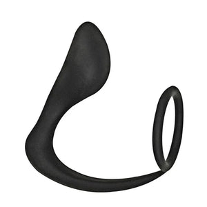 Commander Prostate Pleaser Cockring - Black - MyPleasure