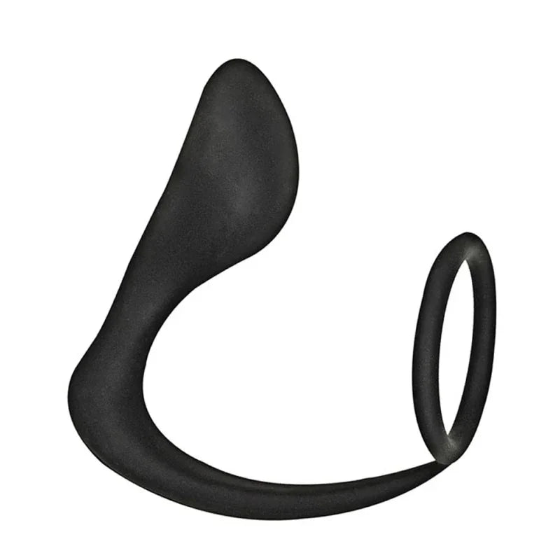 Commander Prostate Pleaser Cockring - Black - MyPleasure