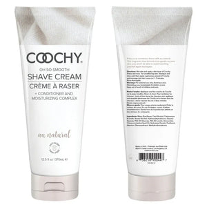 Coochy Shave Cream Au Natural 12.5 Fl. Oz. - MyPleasure