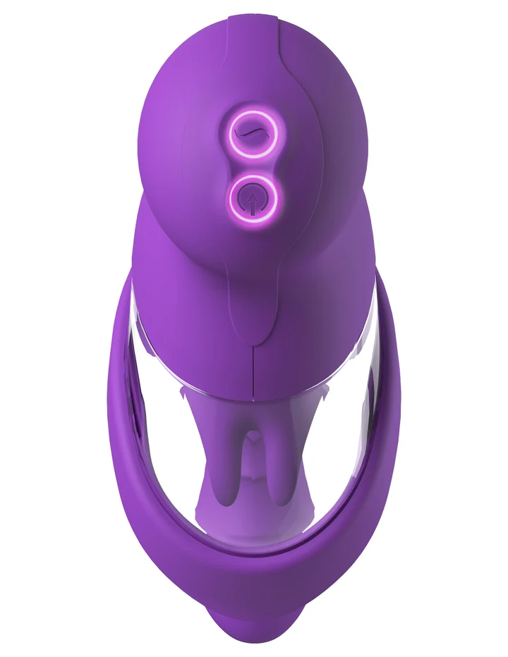 Fantasy for Her Veloura Touch G-Spot Pleasure Pump - Purple