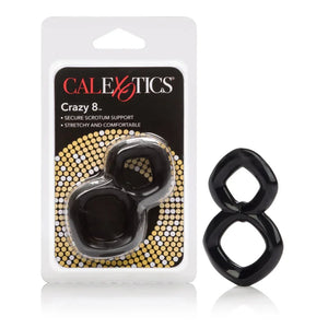 Crazy 8 Ring - Black - MyPleasure