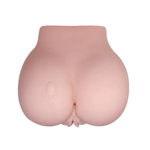 Crazy Bull the Realistic Skin-Like Texture Vagina and Anal Masturbator Vibration and Doubled Entrance - MyPleasure