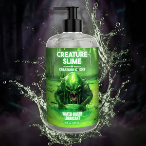 Creature Slime Water Based Lubricant 16oz - MyPleasure