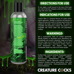Creature Slime Water Based Lubricant 8oz - MyPleasure