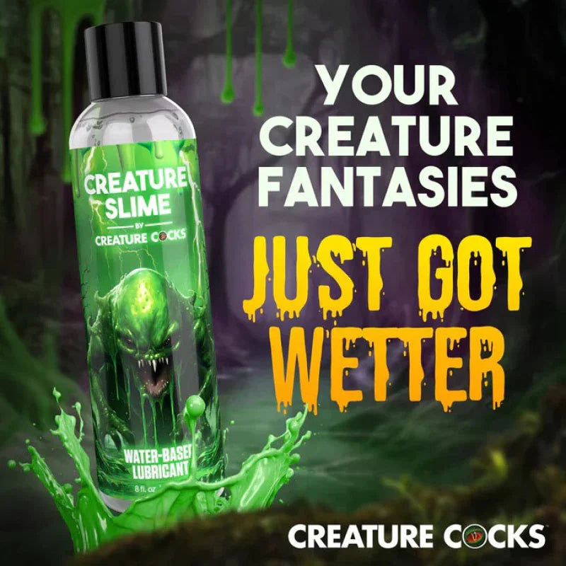 Creature Slime Water Based Lubricant 8oz - MyPleasure