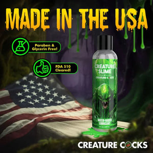 Creature Slime Water Based Lubricant 8oz - MyPleasure