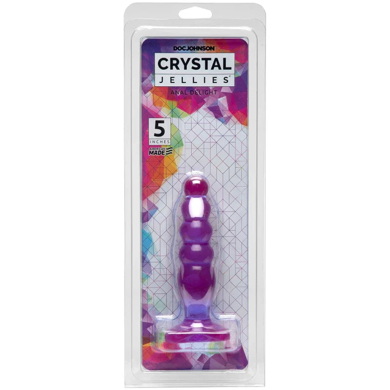 Crystal Jellies Anal Delight - Purple - MyPleasure