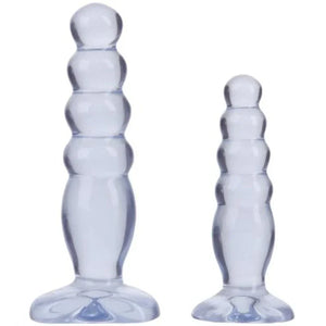 Crystal Jellies Anal Delight Trainer Kit - Clear - MyPleasure