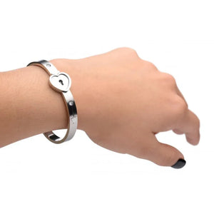 Cuffed Locking Bracelet and Key Necklace - MyPleasure