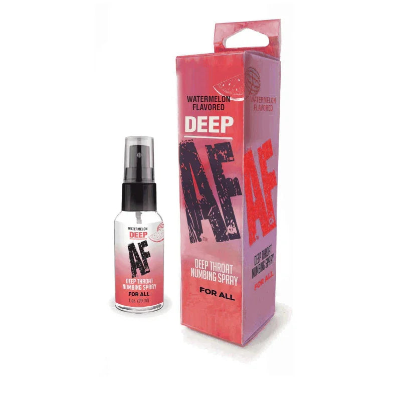 Deep Af Numbing Throat Spray 1 Oz - Watermelon - MyPleasure