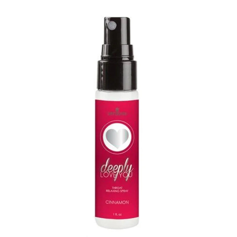 Deeply Love You Throat Relaxing Spray 1oz - Cinnamon Roll - MyPleasure
